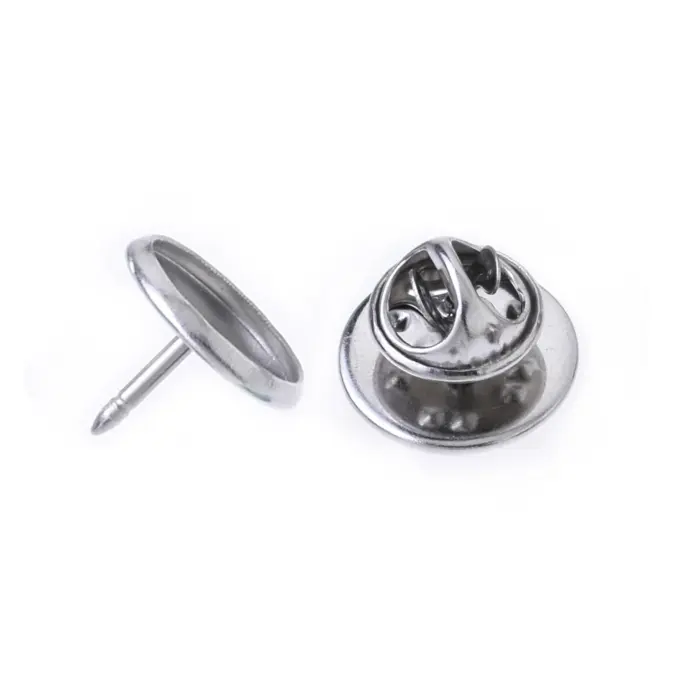 Lapel Pins Round Metal  18Mm