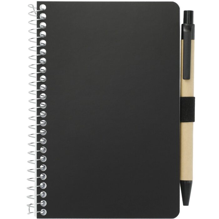 Mix Pocket Spiral Notebook with Pen 4" x 6"