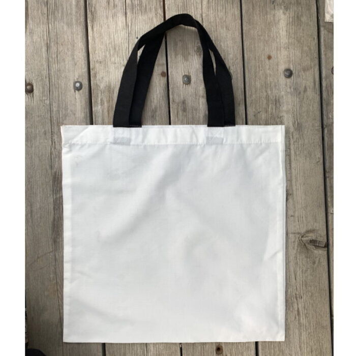 Polyester Tote Bag With  Handles Envelope Bottom