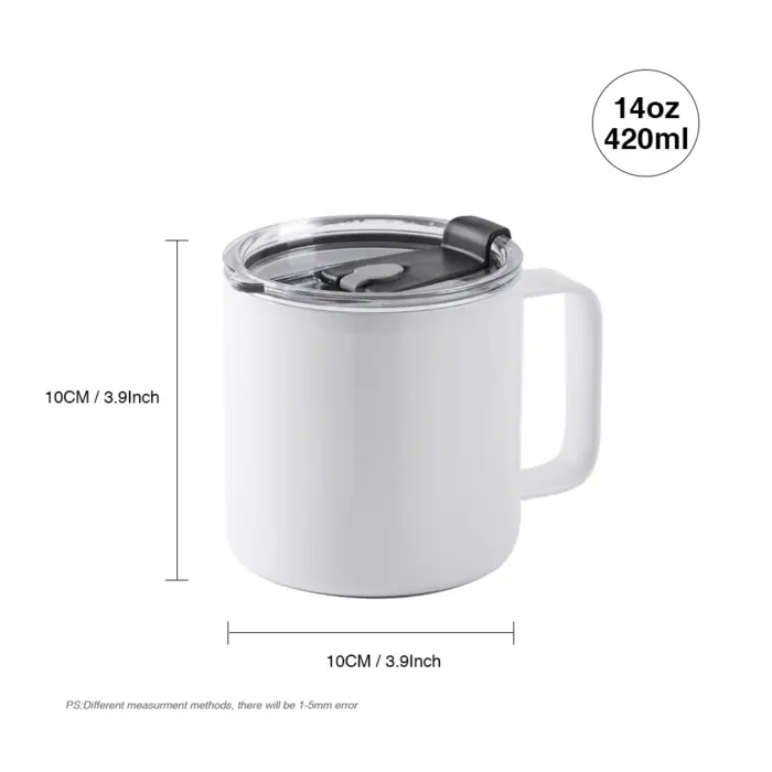 Stainless Steel Coffee Mug 14Oz