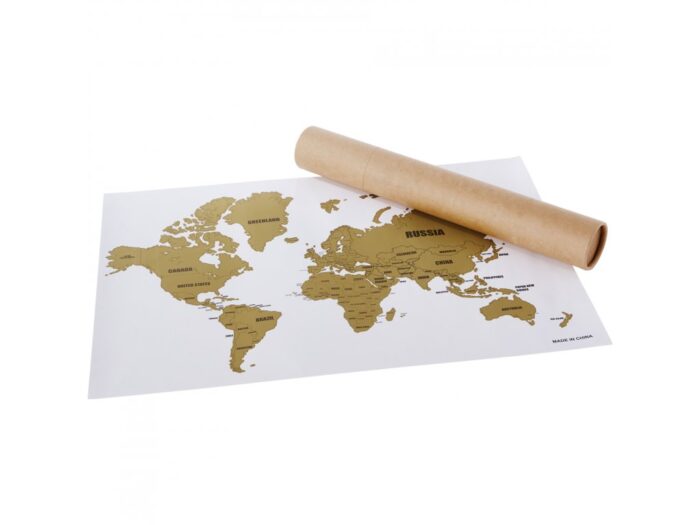 Wanderlust World Scratch Map